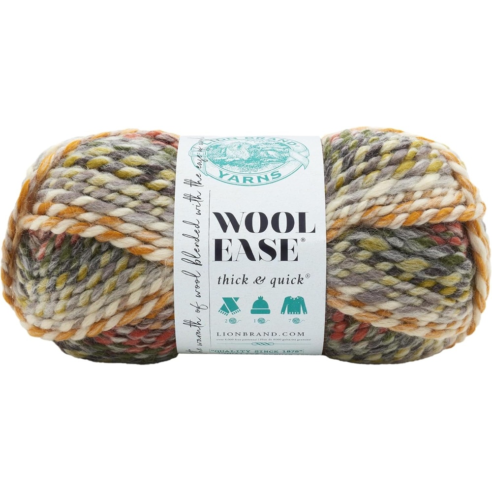 image:imageLion Brand Yarn WoolEase Thick amp Quick Yarn Celebration White 3 Pack Super Bulky Wool Acrylic Blend Fiber for Soft Hats Sweaters Chunky Blankets Yarn for Crochet Knitting Crafts WeavingConey Island