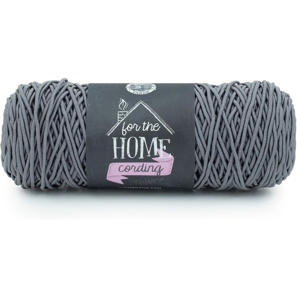 image:imageLion Brand Yarn for The Home Cording Yarn Grey