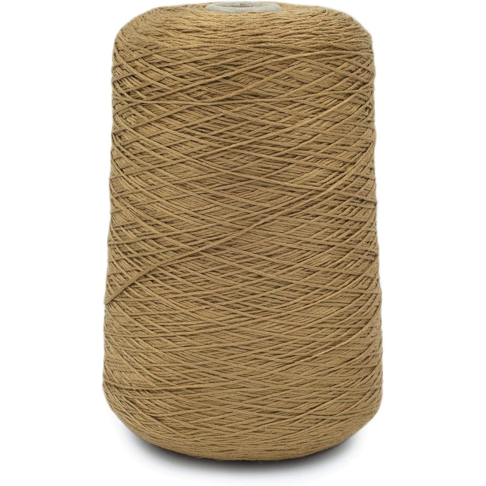 image:imageSilk City Fibers Bambu 7gg 100 Viscose derived from Bamboo Yarn for Machine Knitting Weaving and Crochet Red Passion 1 Cone Designer Yarn for Garments Soft Shawls and Fingering Weight ProjectsAntique Brass