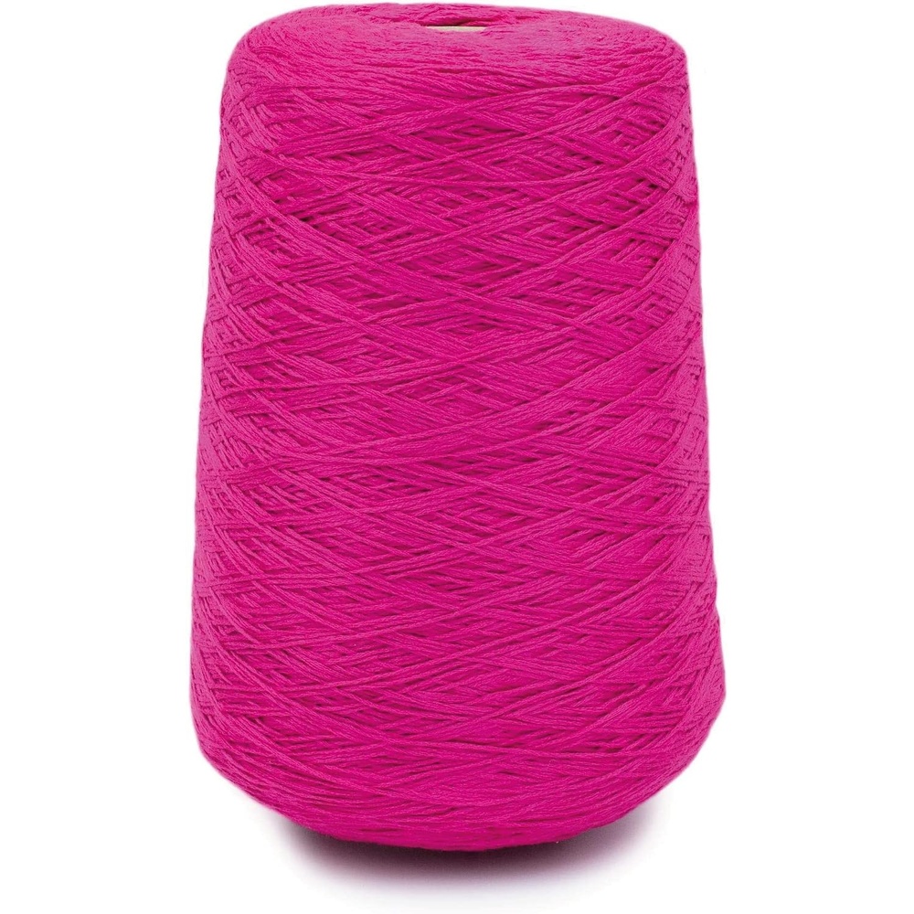 image:imageSilk City Fibers Bambu 7gg 100 Viscose derived from Bamboo Yarn for Machine Knitting Weaving and Crochet Red Passion 1 Cone Designer Yarn for Garments Soft Shawls and Fingering Weight ProjectsMagenta