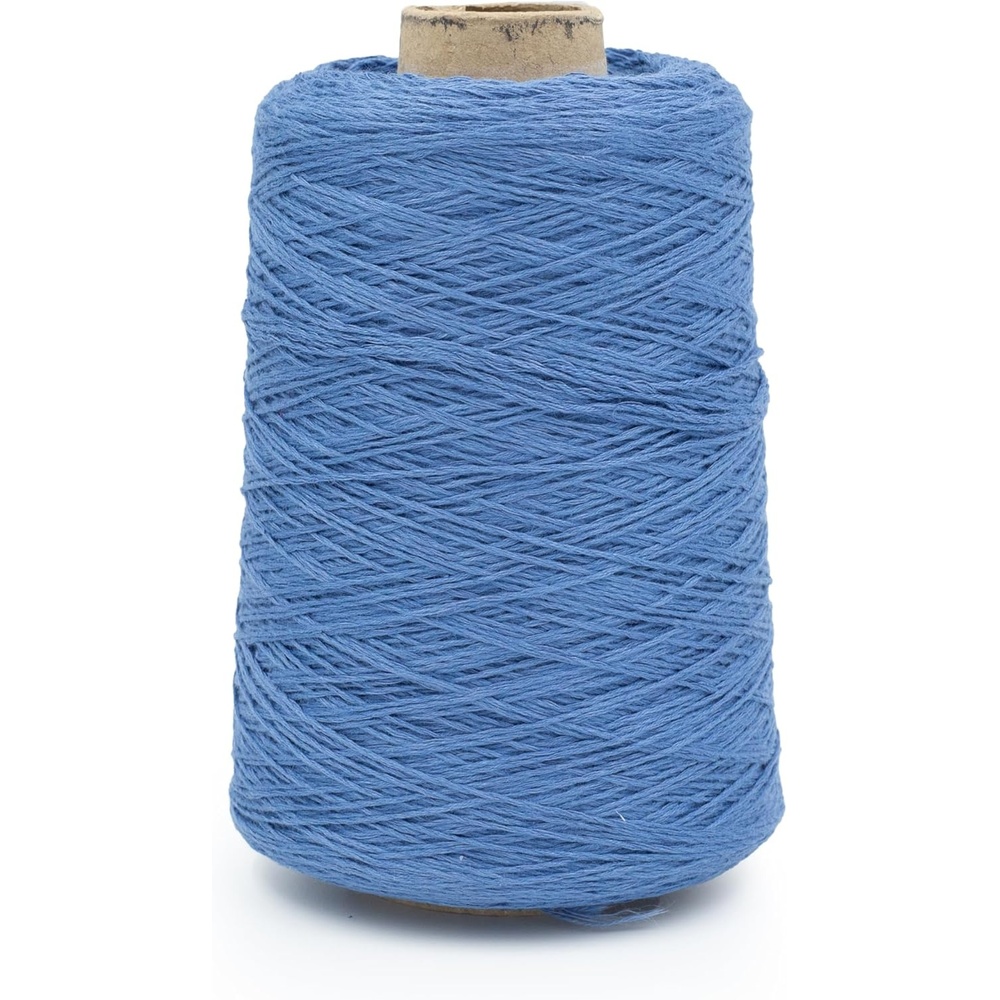 image:imageSilk City Fibers Cotton Bamboo Linen Yarn for Machine Knitting Weaving and Crochet Hazelnut 1 Cone Designer Yarn for Premium Garments Soft Shawls and DK Weight BlanketsDenim