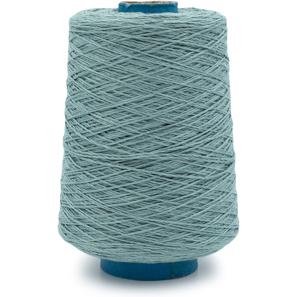 image:imageSilk City Fibers Cotton Bamboo Linen Yarn for Machine Knitting Weaving and Crochet Hazelnut 1 Cone Designer Yarn for Premium Garments Soft Shawls and DK Weight BlanketsSage