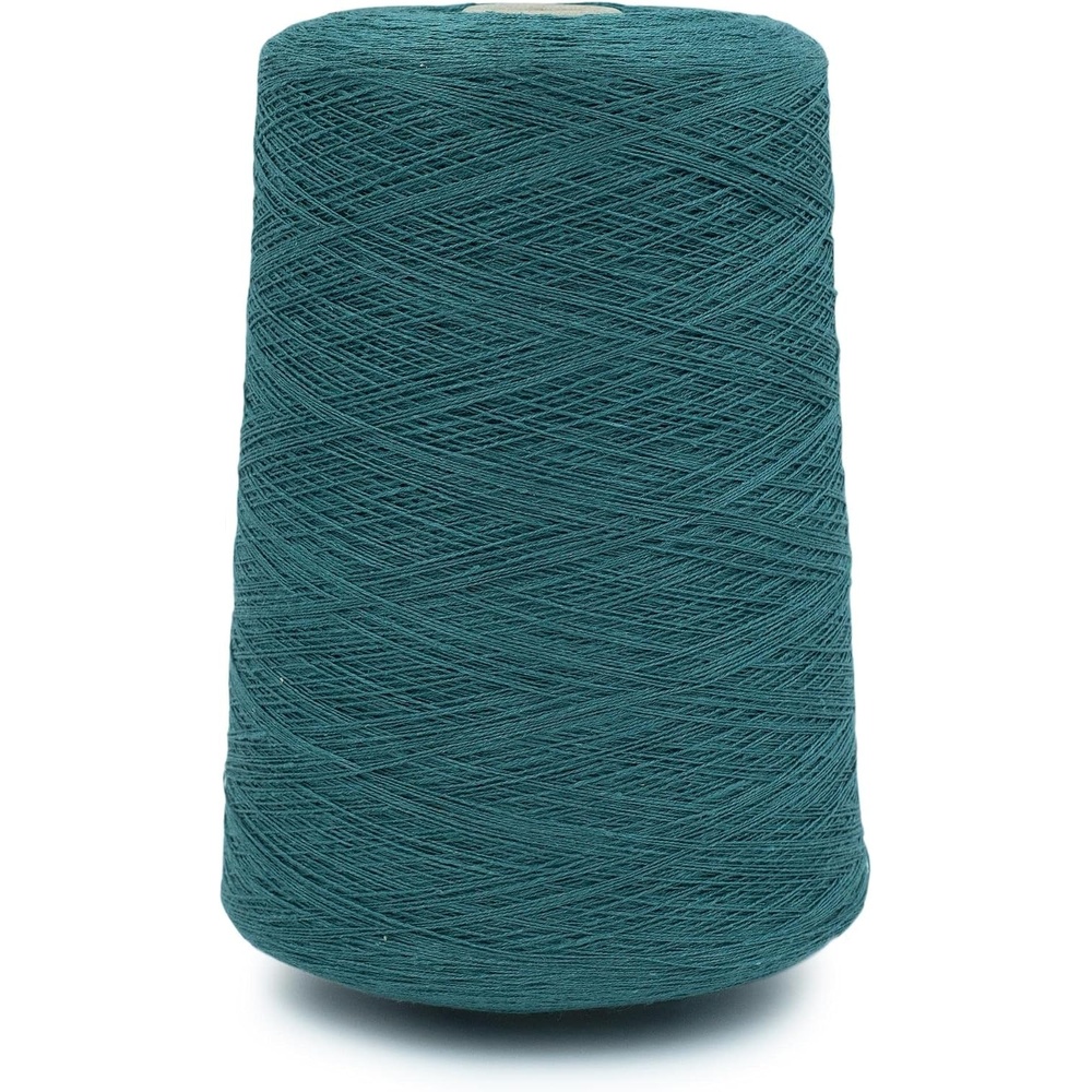 image:imageSilk City Fibers Linen 14 100 Fine Linen Yarn for Machine Knitting Weaving and Crochet Teal 1 Cone Designer Yarn for Premium Garments Soft Shawls and Lace Weight ProjectsTeal