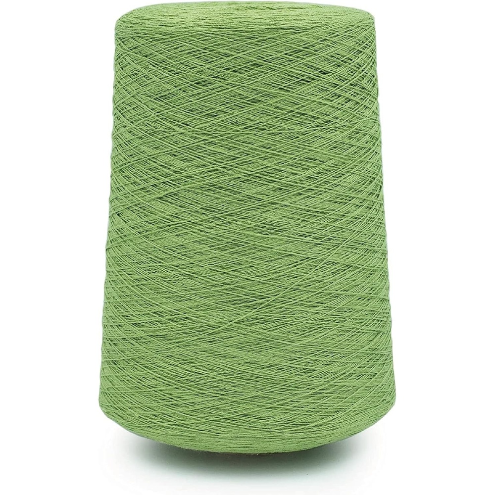 image:imageSilk City Fibers Linen 14 100 Fine Linen Yarn for Machine Knitting Weaving and Crochet Teal 1 Cone Designer Yarn for Premium Garments Soft Shawls and Lace Weight ProjectsAvocado