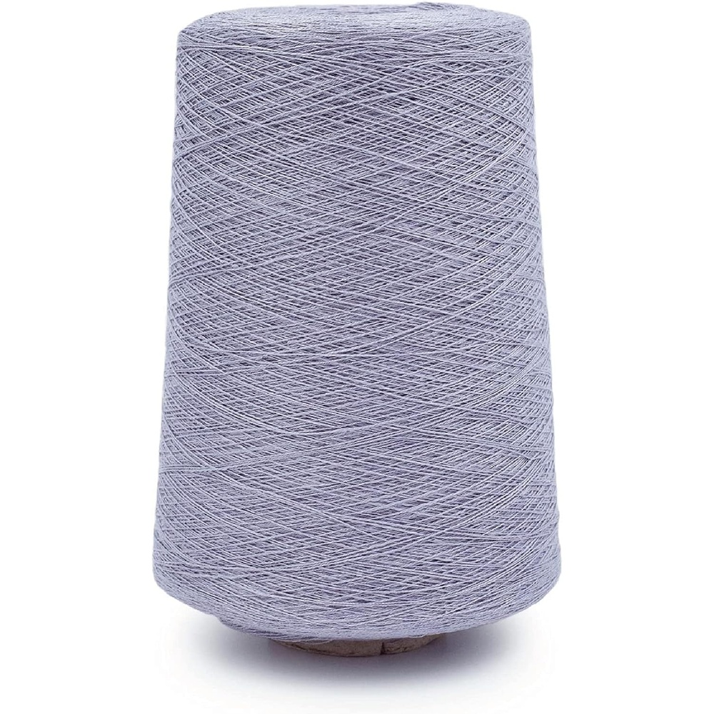 image:imageSilk City Fibers Linen 14 100 Fine Linen Yarn for Machine Knitting Weaving and Crochet Teal 1 Cone Designer Yarn for Premium Garments Soft Shawls and Lace Weight ProjectsLavender
