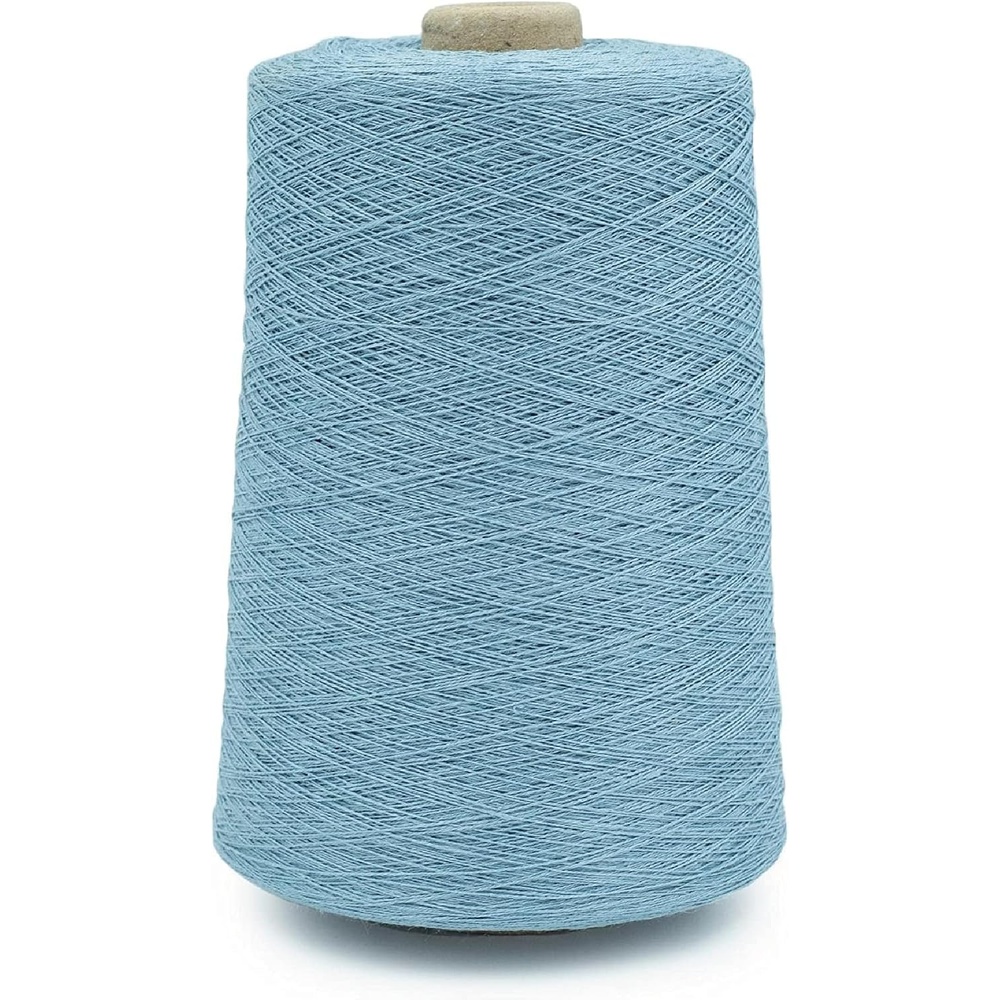 image:imageSilk City Fibers Linen 14 100 Fine Linen Yarn for Machine Knitting Weaving and Crochet Teal 1 Cone Designer Yarn for Premium Garments Soft Shawls and Lace Weight ProjectsDusty Blue