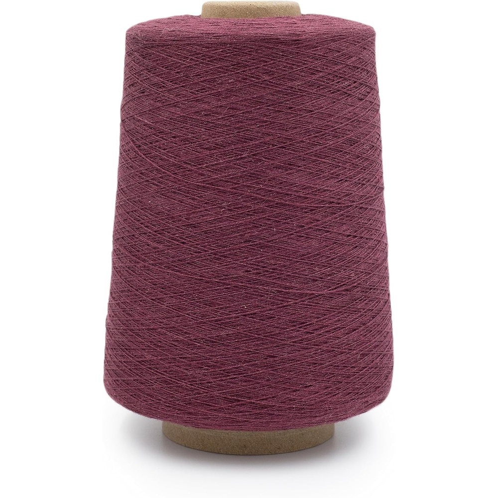 image:imageSilk City Fibers Linen 14 100 Fine Linen Yarn for Machine Knitting Weaving and Crochet Teal 1 Cone Designer Yarn for Premium Garments Soft Shawls and Lace Weight ProjectsWine