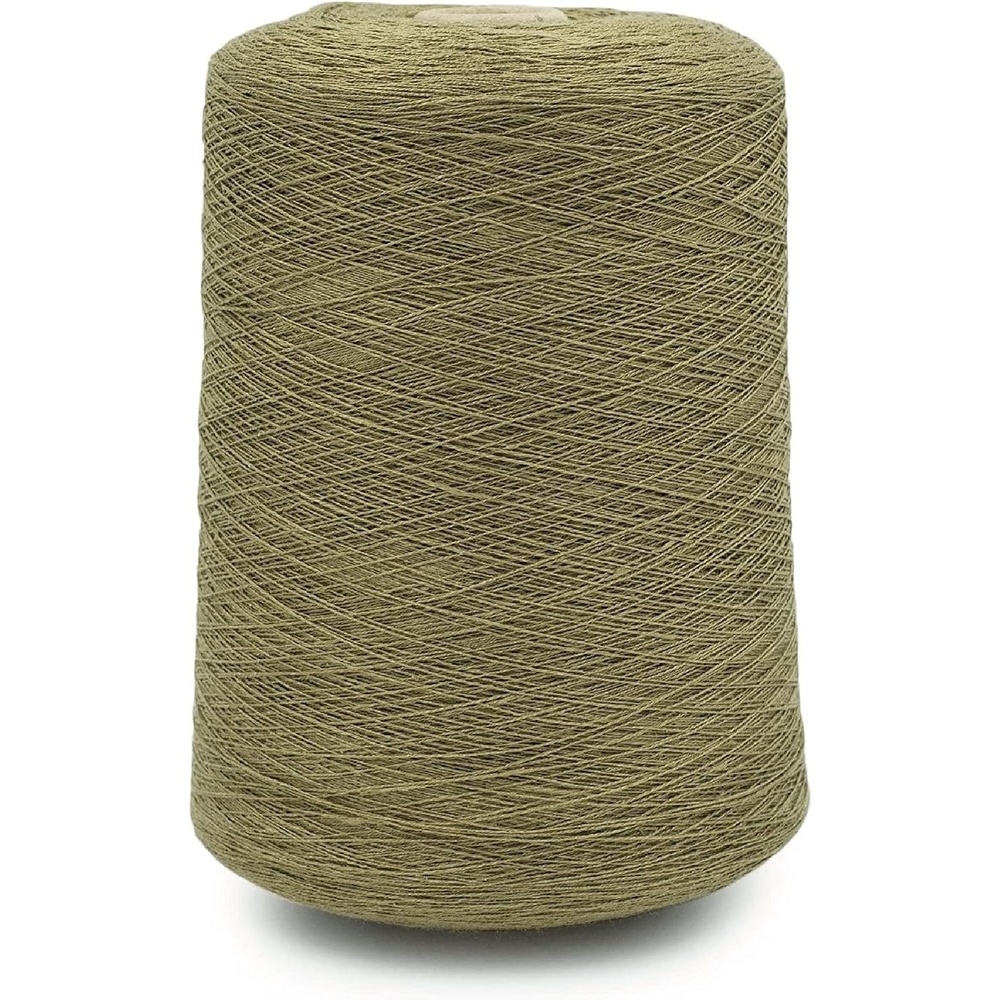 image:imageSilk City Fibers Linen 14 100 Fine Linen Yarn for Machine Knitting Weaving and Crochet Teal 1 Cone Designer Yarn for Premium Garments Soft Shawls and Lace Weight ProjectsBurlap