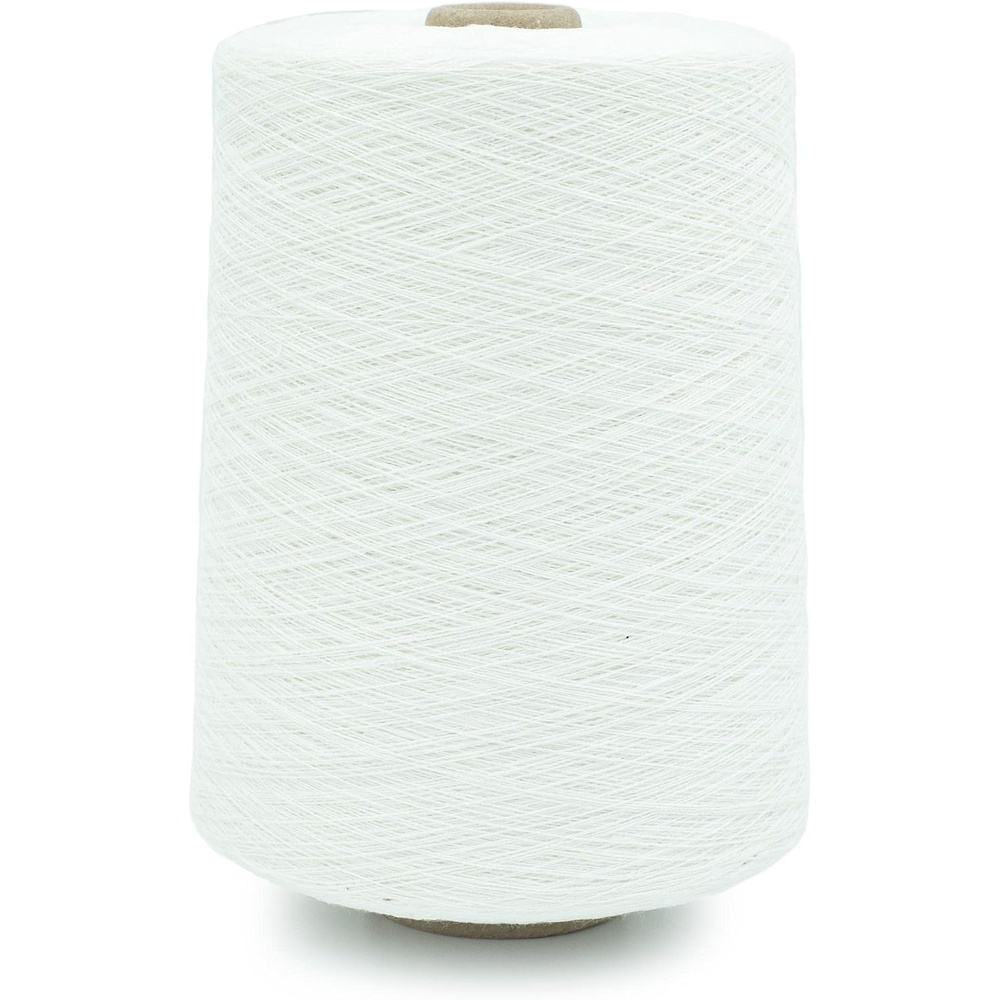 image:imageSilk City Fibers Linen 14 100 Fine Linen Yarn for Machine Knitting Weaving and Crochet Teal 1 Cone Designer Yarn for Premium Garments Soft Shawls and Lace Weight ProjectsWhite