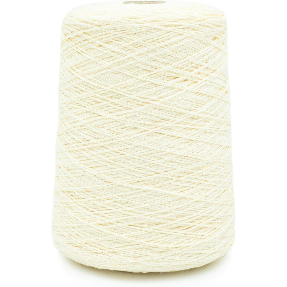 image:imageSilk City Fibers Linen 7 100 Fine Linen Yarn for Machine Knitting Weaving and Crochet Powder Blue 1 Cone Designer Yarn for Premium Garments Soft Shawls and Sport Weight ProjectsCream