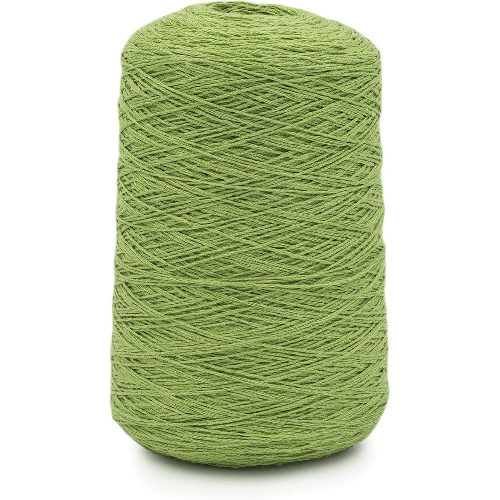 image:imageSilk City Fibers Linen 7 100 Fine Linen Yarn for Machine Knitting Weaving and Crochet Powder Blue 1 Cone Designer Yarn for Premium Garments Soft Shawls and Sport Weight ProjectsAvocado