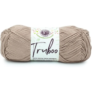 (1 Skein) Lion Brand Yarn Truboo Yarn, Light Pink(Sand)