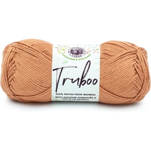 (1 Skein) Lion Brand Yarn Truboo Yarn, Light Pink(Sienna)