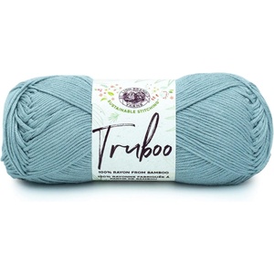 (1 Skein) Lion Brand Yarn Truboo Yarn, Light Pink(Sky)