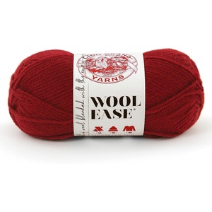 (3 Pack) Lion Brand Yarn 620-087 Wool-Ease Yarn, Arrowwood(Cranberry)