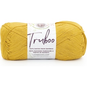 (3 Pack) Lion Brand Yarn Truboo Yarn, Aqua(Maize)
