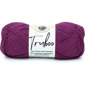 (3 Pack) Lion Brand Yarn Truboo Yarn, Aqua(Mulberry)