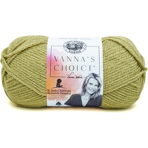 Lion Brand Yarn (1 Skein) Vanna’s Choice Yarn, White, 3.5 Ounces(Dusty Green)