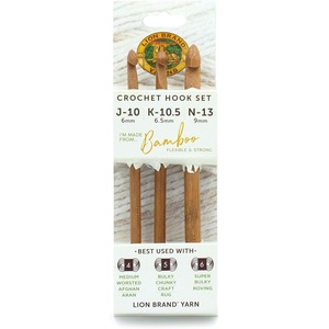 Lion Brand Yarn 401-1802 Crochet Hook Set (J,K,N)(J-K-N)