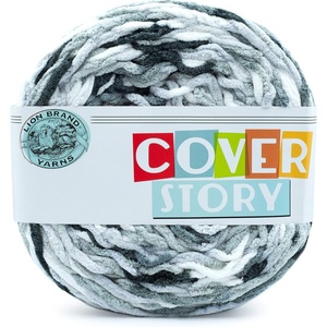 Lion Brand Yarn 533-223 Cover Story Yarn, Mercury(Mercury)
