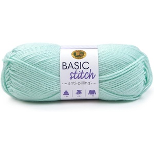 Lion Brand Yarn Basic Stitch Anti-Pilling Knitting Yarn, Yarn for Crocheting, 1-Pack, Pumpkin(Frost)