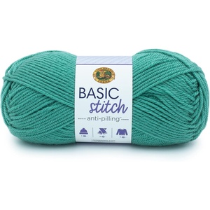 Lion Brand Yarn Basic Stitch Anti-Pilling Yarn for Crocheting, Knitting, and Crafts, Cocoa, 1 Pack(Beryl)