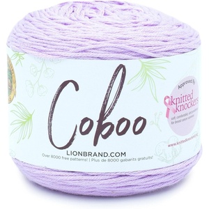 Lion Brand Yarn Coboo Yarn, Pink, 1 Skein(Lilac)