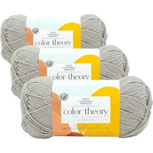 Lion Brand Yarn, Color Theory Worsted Weight Yarn for Knitting and Crochet, Himalayan Salt, 3 Pack, Acrylic Fiber with Modern Color Palette, Perfect for Sweaters, Hats and Cozy Blankets(Satellite)