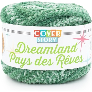Lion Brand Yarn Cover Story Dreamland, Blanket Yarn, Tartan, 1 Pack(Cabbage Patch)