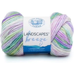 Lion Brand Yarn Landscapes Breeze Yarn, Rainforest