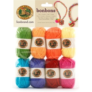 Lion Brand Yarn Lion Brand Bonbons 680 Crayons(Crayons)