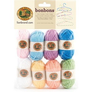 Lion Brand Yarn Lion Brand Bonbons 680 Crayons(Pastels)