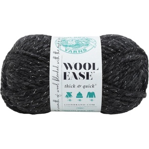 Lion Brand Yarn, Wool-Ease Thick & Quick Yarn, Celebration, White, 3 Pack | Super Bulky Wool Acrylic Blend Fiber for Soft Hats, Sweaters, Chunky Blankets, Yarn for Crochet, Knitting, Crafts, Weaving(Constellation)