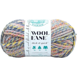 Lion Brand Yarn Wool-Ease Thick and Quick Yarn, Soft and Bulky Yarn for Knitting, Crocheting, and Crafting, 3 Pack, Abalone | Super Bulky Wool Acrylic Blend Fiber for Soft Hats, Sweaters, Chunky Blankets, Yarn for Crochet, Knitting, Crafts, Weaving(Dreamcatcher)