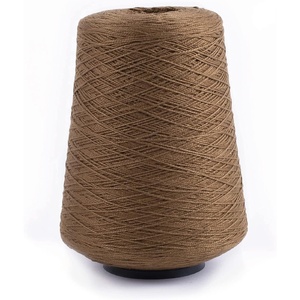 Silk City Fibers, 5/2 Perle Mercerized Cotton Yarn for Machine Knitting, Weaving and Crochet, Hemp, 1 Cone, Designer Yarn for Premium Garments, Delicate Shawls and Fingering Weight Projects(Khaki)