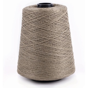 Silk City Fibers, 5/2 Perle Mercerized Cotton Yarn for Machine Knitting, Weaving and Crochet, Hemp, 1 Cone, Designer Yarn for Premium Garments, Delicate Shawls and Fingering Weight Projects(Hemp)