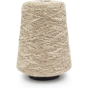 Silk City Fibers, Avanti Rayon Slub Cotton Blend Yarn for Machine Knitting, Weaving and Crochet, Sky, 1 Cone, Designer Yarn for Premium Garments, Textured Shawls and DK Weight Novelty Projects(Mushroom)