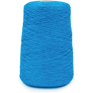 Silk City Fibers, Bambu 7gg 100% Viscose derived from Bamboo Yarn for Machine Knitting, Weaving and Crochet, Red Passion, 1 Cone, Designer Yarn for Garments, Soft Shawls, and Fingering Weight Projects(Apache Blue)