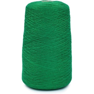 Silk City Fibers, Bambu 7gg 100% Viscose derived from Bamboo Yarn for Machine Knitting, Weaving and Crochet, Red Passion, 1 Cone, Designer Yarn for Garments, Soft Shawls, and Fingering Weight Projects(Shamrock)