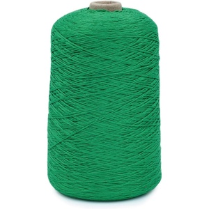 Silk City Fibers, Bambu 7gg 100% Viscose derived from Bamboo Yarn for Machine Knitting, Weaving and Crochet, Red Passion, 1 Cone, Designer Yarn for Garments, Soft Shawls, and Fingering Weight Projects(Kelly)