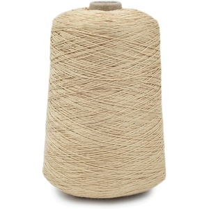 Silk City Fibers, Bambu 7gg 100% Viscose derived from Bamboo Yarn for Machine Knitting, Weaving and Crochet, Red Passion, 1 Cone, Designer Yarn for Garments, Soft Shawls, and Fingering Weight Projects(Oats)