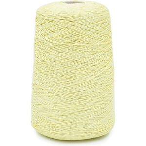 Silk City Fibers, Bambu 7gg 100% Viscose derived from Bamboo Yarn for Machine Knitting, Weaving and Crochet, Red Passion, 1 Cone, Designer Yarn for Garments, Soft Shawls, and Fingering Weight Projects(Buttercup)