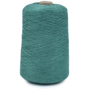 Silk City Fibers, Bambu 7gg 100% Viscose derived from Bamboo Yarn for Machine Knitting, Weaving and Crochet, Red Passion, 1 Cone, Designer Yarn for Garments, Soft Shawls, and Fingering Weight Projects(Spruce)