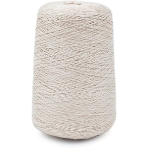 Silk City Fibers, Bambu 7gg 100% Viscose derived from Bamboo Yarn for Machine Knitting, Weaving and Crochet, Red Passion, 1 Cone, Designer Yarn for Garments, Soft Shawls, and Fingering Weight Projects(Sand)