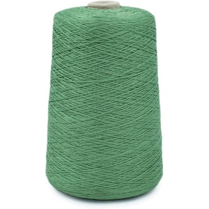 Silk City Fibers, Bambu 7gg 100% Viscose derived from Bamboo Yarn for Machine Knitting, Weaving and Crochet, Red Passion, 1 Cone, Designer Yarn for Garments, Soft Shawls, and Fingering Weight Projects(Basil)