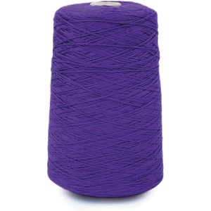 Silk City Fibers, Bambu 7gg 100% Viscose derived from Bamboo Yarn for Machine Knitting, Weaving and Crochet, Red Passion, 1 Cone, Designer Yarn for Garments, Soft Shawls, and Fingering Weight Projects(Pansy)