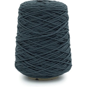 Silk City Fibers, Chunky Merino Wool Yarn for Machine Knitting, Weaving and Crochet, Nero, 1 Cone, Classic Designer Yarn for Premium Garments, Soft Scarves and Bulky Blankets(Tsunami)