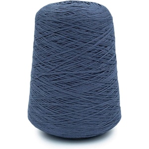 Silk City Fibers, Cotton Bambu Blended Yarn for Machine Knitting, Weaving and Crochet, Honey, 1 Cone, Designer Yarn for Premium Garments, Soft Shawls, and DK Weight Projects(Charcoal)