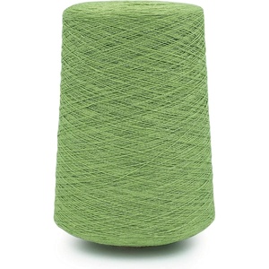 Silk City Fibers, Linen 14, 100% Fine Linen Yarn for Machine Knitting, Weaving and Crochet, Teal, 1 Cone, Designer Yarn for Premium Garments, Soft Shawls, and Lace Weight Projects(Avocado)