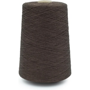 Silk City Fibers, Linen 14, 100% Fine Linen Yarn for Machine Knitting, Weaving and Crochet, Teal, 1 Cone, Designer Yarn for Premium Garments, Soft Shawls, and Lace Weight Projects(Hickory)